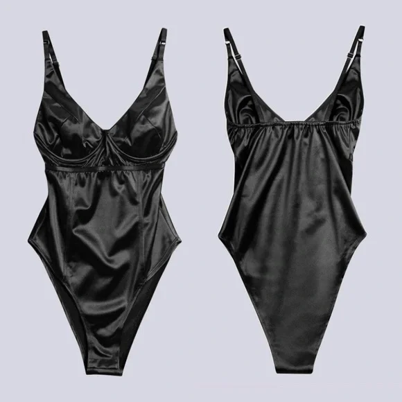 Sexy Tank Top Underwire Bodysuit - Picture 10 of 16